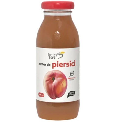 Nectar Piersici fara Zahar 300 ml, Bun de tot