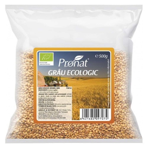 Grau Boabe Eco, 500 g, Pronat