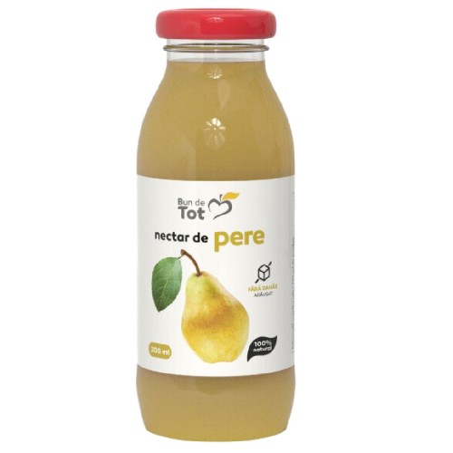 Nectar Pere, Fara Zahar, SGR, 300ml, Bun de Tot